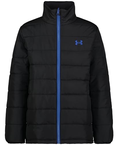 Image of Under Armour Boys' Westward 3-in-1 Jacket, Removable Quilted Liner & Hood, Windproof & Water Repellant