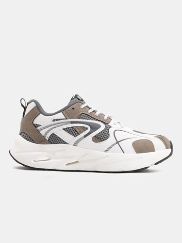 Image of WROGN Men's Mesh & Microfibre Sneakers
