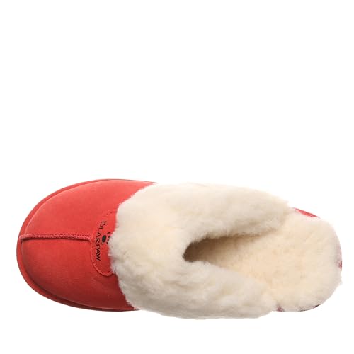 Image of BEARPAW Women's Loki Slip-On Slippers | Suede Upper | Comfortable Indoor & Outdoor Shoes for Women | Multiple Sizes & Colors