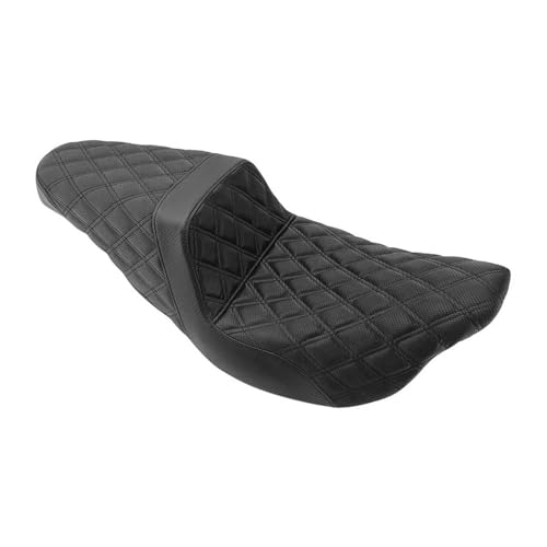 Asiento pasajero trasero acabado premium con cojín ergonómico para CVO y Electra Glide