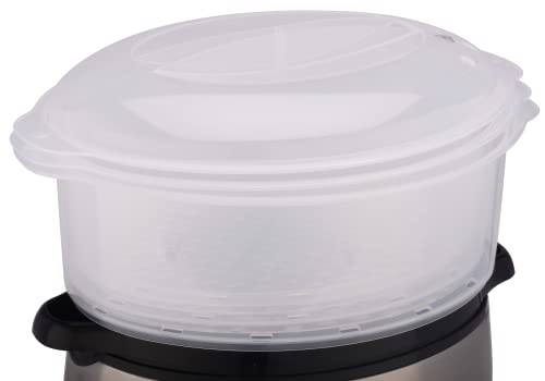 Russell-Hobbs-Vaporera-CookHome-3-Recipientes-para-Cocinar-al-Vapor-Capacidad-9-litros-Cuenco-para-Arroz-Temporizador-2-Entradas-Laterales-de-Agua-Sin-BPA-Acero-Inoxidable-800-W-19270-56
