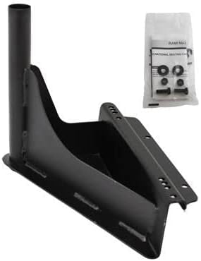 RAM MOUNTS (RAM-VB-140 No-Drill Laptop Base for Semi Trucks with National Seating Captain's Chair
