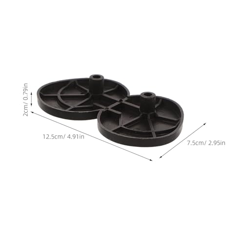 Semelles de poupée plastique pour fabrication chaussures BJD - 2