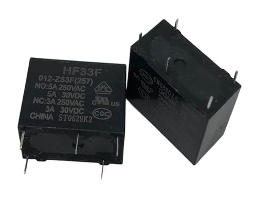 Relais 5 broches HF33F pour réparer une carte électronique défectueuse