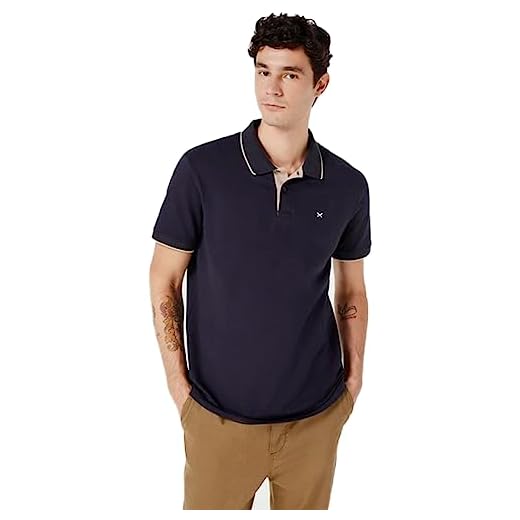 Camisa Gola Polo Básica Azul Marinho Hering Masculina Polo Em Malha Piquet (P)