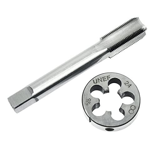Gewindeschneider-Set, Schnellarbeitsstahl, Rechtsgewinde, 5/8 Zoll - 24 mm Gewindeschneider-Set, Schnellarbeitsstahl, Rechtsgewinde, 5/8 Zoll - 24 mm