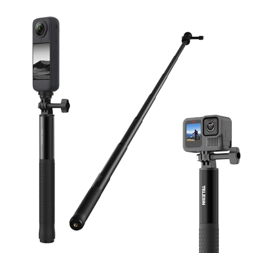 TELESIN 60 Selfie Stick for GoPro and Action Cameras