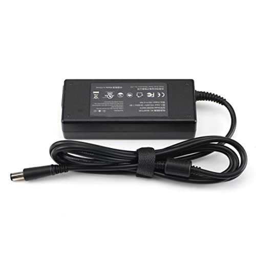 90W AC Adapter Laptop Charger Compatible for HP Elitebook 8470p 8460p 8440p 8460w 8560w 8560p 8570p 8570w 8770w 2760p 2560p 2540p Notebook PC Folio 9470m 9480m Ultrabook Laptop Power Supply Cord Plug