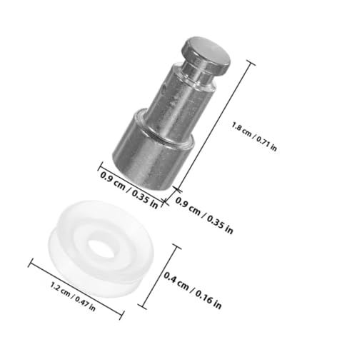 Válvula flotador y junta para olla a presión eléctrica 4-6L set 12 piezas miniatura 2