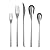Fortessa Dragonfly 18/10 Stainless Steel 20-Piece Flatware Set, Service for 4