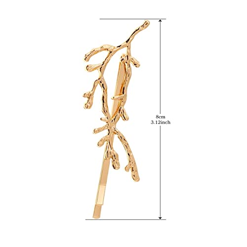 LALAFINA 1 bolsa de acessórios e presilhas Golden Lady Graceful Pins Tree Retro Metal Antler Bobby G