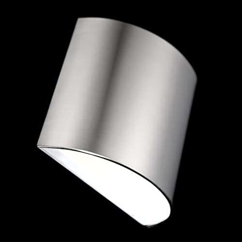 Image of WAC Lighting dweLED, Pocket 7in LED Wall Sconce in Brushed Nickel