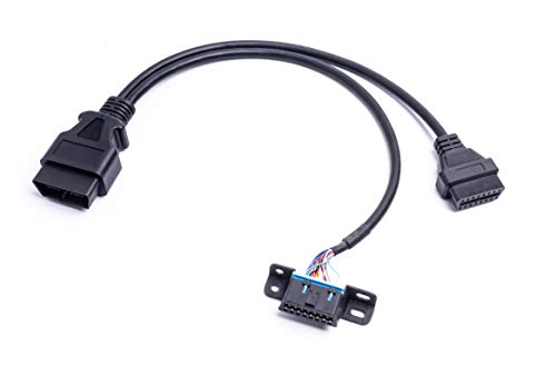 Arteckin Universal Obd Ii Splitter Extension Y Cable J1962 For Gps Tracking Devices #TOP5