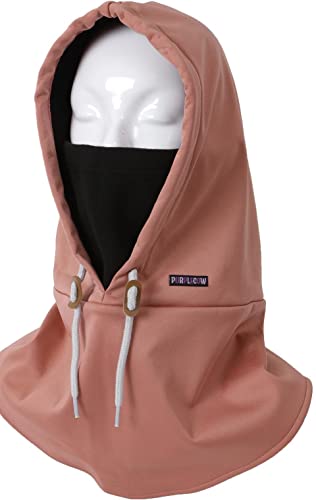 namelessage(ネームレスエイジ) ×purplecow フードウォーマー フード付き ネックウォーマー 撥水 防風 3層フィルム入り バラクラバ age-72FB Kピンク サイズ スノーボード ウェア スキー 防寒 メンズ レディース バイク スノボ FB-71 KPT