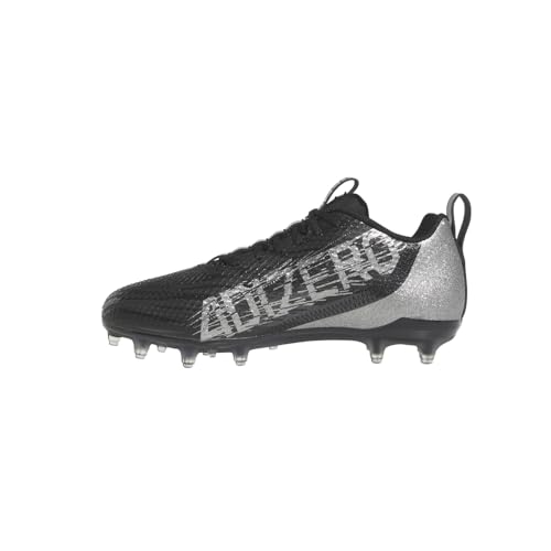 adidas Adizero Spark Sneaker, Black/Night Metallic/Black, 3.5 US Unisex Big Kid4
