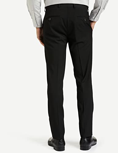 Amazon Brand - Symbol Men's Stretchable Formal Pants | Trousers (Slim Fit)