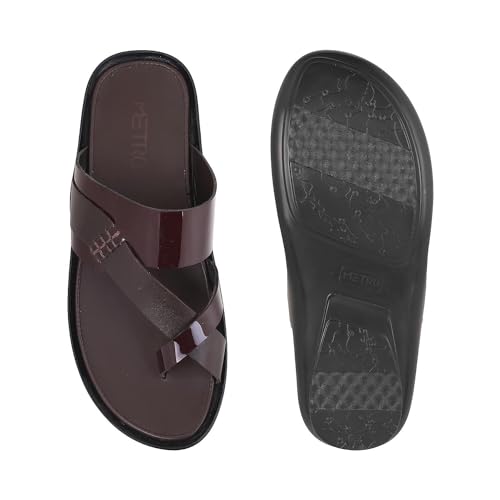 Image of Metro Men Casual Leather Sandals