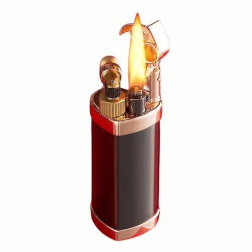Image of Smoke King Heart Lid Open Flame Lighter (Black)