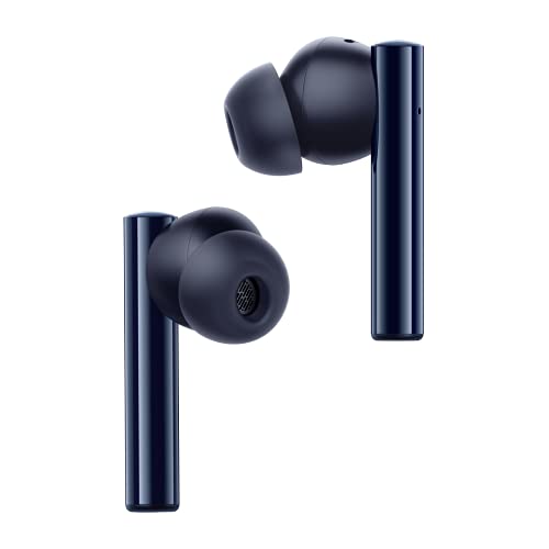 Image of Realme Buds Air 2 25H Battery Life Ipx5 Waterproof Transparency Mode Active Noise Cancellation Hi-Fi 88Ms Super Low Latency Bass Boost Driver Bluetooth Truly Wireless In Ear Earbuds With Mic, Black