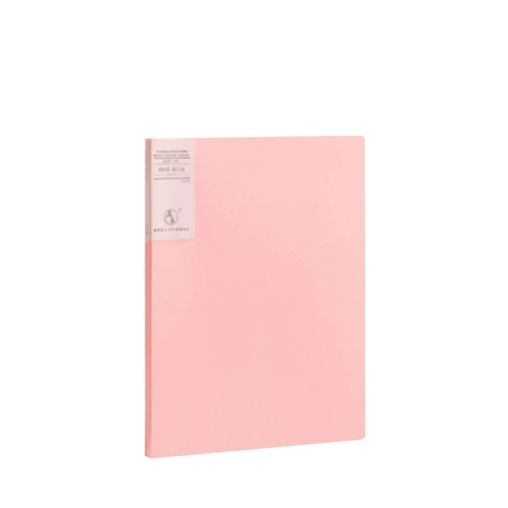 File Organizer 30 Pocket Bound Sheet Protector Präsentationsbuch 8er Pack, klare Ansicht vorne mit 60 Seiten Kapazität, von Better Office Products, Aktenordner im A4-Format (Farbe: Orange) (Grau)