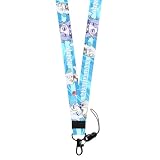Sonsoke Genshin Impact Figure - Cordón para el cuello con insignias de identificación, llavero decorativo y clip para llavero (Neuvillette)