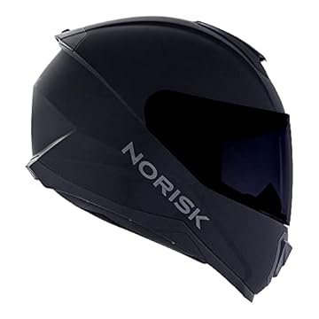 CAPACETE NORISK RAZOR MONOCOLOR PRETO FOSCO 58/M