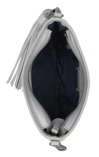 Harley-Davidson Women's Classic Leather Crossbody Purse - Metallic Silver2