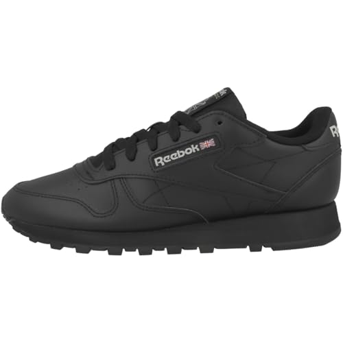 Reebok Femme Classic Leather Baskets, Core Black/Core...
