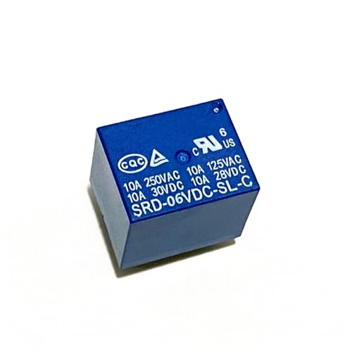 Relais SRD-06VDC-SL-C 6V 10A mini commutateur PCB 5 broches