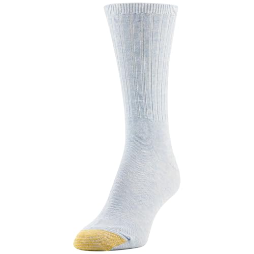 Image of GOLDTOE Womens Casual Texture Crew Socks, Multipairs