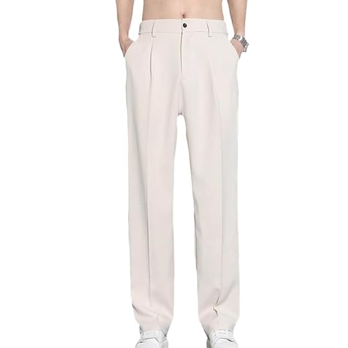 Fleurosta Mens Pants, EaseMotions Super Stretch Ice Silk Comfort Everyday Pants, Denimblack for Men Women Breathable