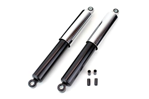 Stoßdämpfer Satz Federbeine mit Chrom Hülse für Hinten 340mm Simson