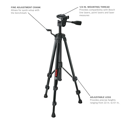 Bosch Bt 150 Plastic Professional Tripod (Black) Pack of 1
