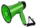 BZXIANSV Megaphone,Portable Megaphone Speaker, 25 Watt Loud Speaker Recording Horn for Any Outdoor Sports,Cheerleading Fans & Coaches Or for Safety Drills Microphone (No Battery)