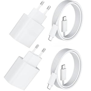 2 Pack 20W USB C Schnellladegerät PD 3.0 für iPhone & iPad + 2m USB-C Schnellladekabel –Handy Ladegerät& Ladekabel für 16 15/16 15 Pro/16 15 Pro Max/16 15 Plus, Adapter Stecker für iPad Pro/Air/Mini