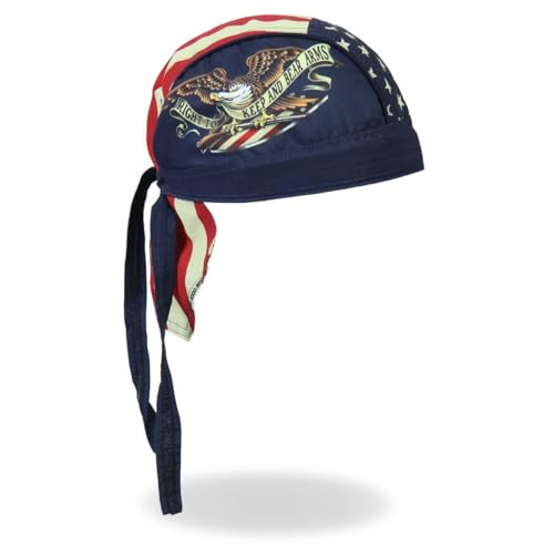 Hot Leathers Keep and Bear Arms Head Wrap (Blue)