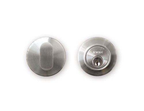 🔥 Cashback up to 70% INOX CD110B6-32D CD Round Dead Bolt, 2-3/8, Satin Stainless Steel