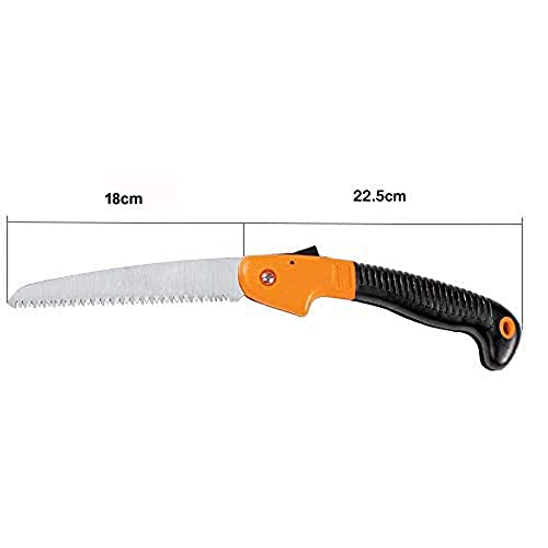 Image of Oblivion 15-Inch Mini Folding Pruning Saw - Compact, Durable and Efficient Hand Tool for Gardening, Trimming & Outdoor Use (Pack of 1)