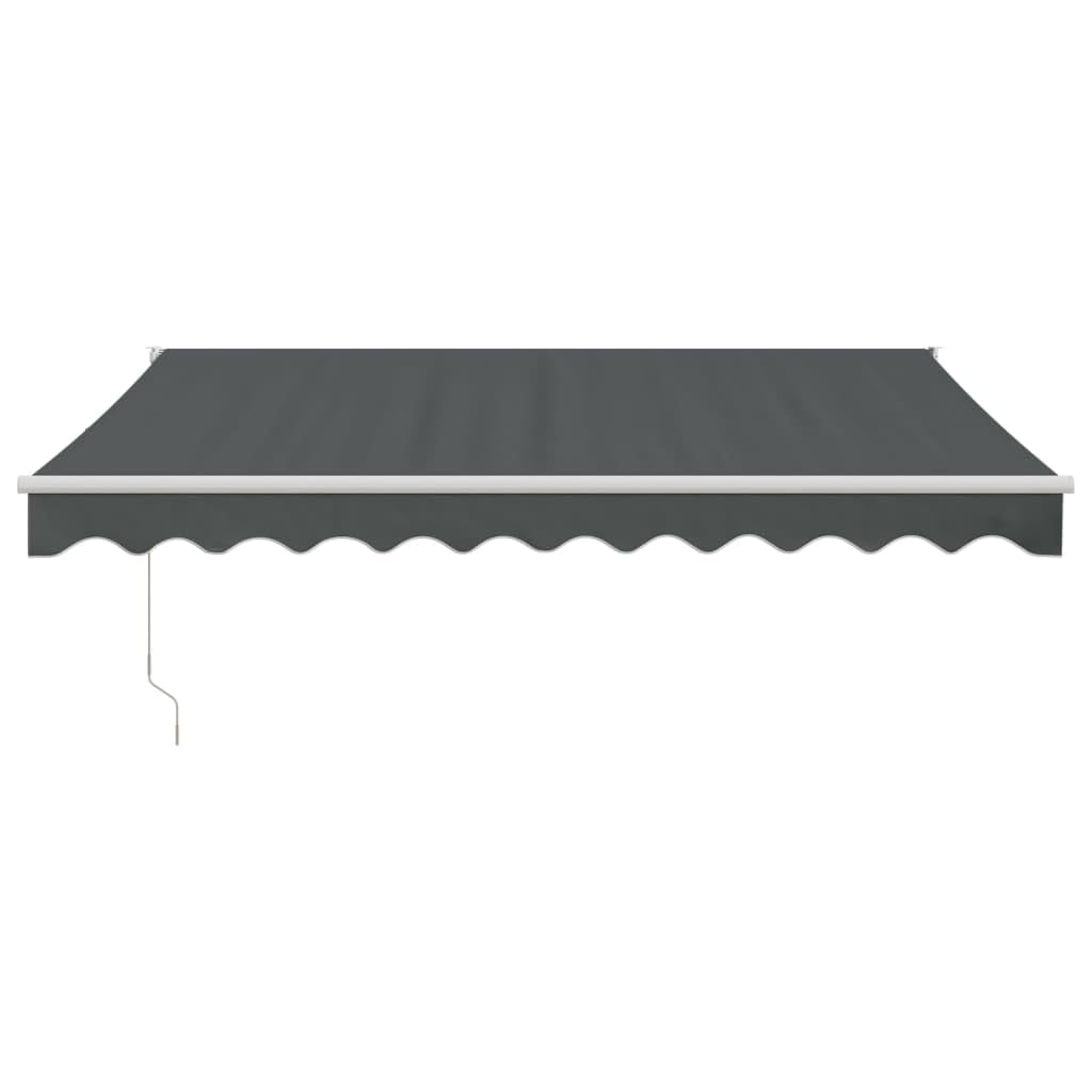Store Banne Motorisé, Store Banne électrique Auvent rétractable Automatique Anthracite 3x2,5 m