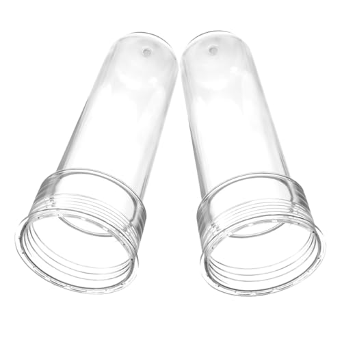 BESTYASH 2 Stück Wiederverwendbare EIS säulenrohre für Getränkekühlung Barbecue Beer Tower Zubehör Langlebig Bpa frei für Zuhause Hotel und Party