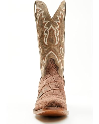 El Dorado Men's Exotic Alligator Western Boot Square Toe - Ed30014