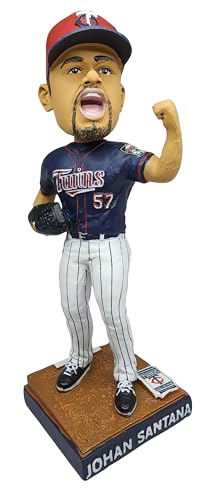 Johan Santana Minnesota Twins Twins Hall Of Fame Bobblehead MLB Baseball