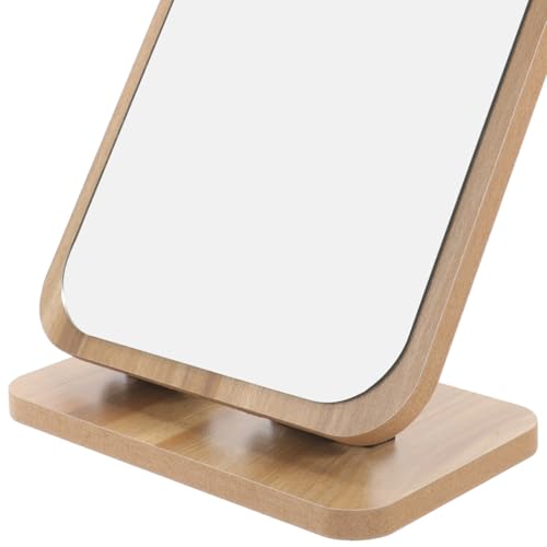 Espejo para maquillaje FRCOLOR con soporte giratorio miniatura 3