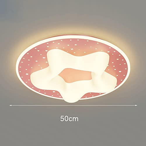Plafonnier LED variable 19,68 pouces 48W avec télécommande pour salon