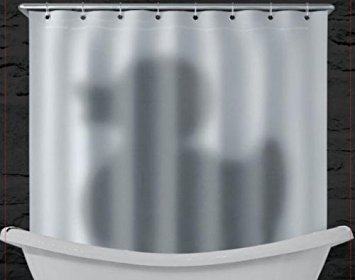 Kids Shower Curtain with Hooks, 71" X 71" - Shadow of the Duck