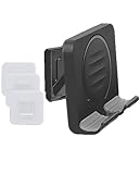 BICEUKI Shower Phone Holder Upgraded Adjustable Tablet Wall Mount Phone Holder, for Kitchen Bathroom Dorm Bedroom, Compatible with iPhone Series and Other Smartphones.Ipad/Smartphone(Black)