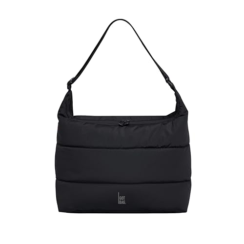 GOT BAG Schultertasche Puffer Square Bag | Gesteppte Handtasche mit 13” Laptopfach Wasserabweisend |Puffy Schultertasche mit verstellbaren Gurt