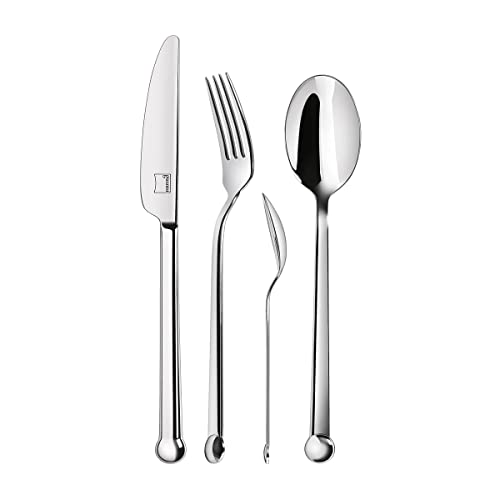 Giannini La Posateria Set Posate, Acciaio, Metallico, Taglia Unica
