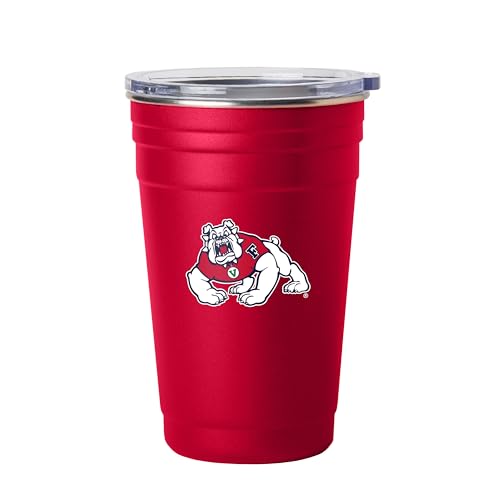 Image of Logo Brands NCAA 22 oz Stainless Steel Tailgate Cup -Double Wall Vacuum-Sealed Durable For Hot & Cold Drinks, Perfect for Gameday & Tailgating