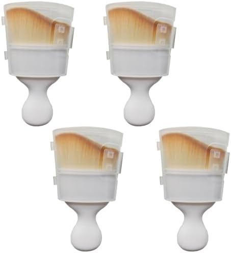 4PCS Car Detailing Brush Car Cleaning Brush Interior, Soft Bristle Dusting Brush Car Interior Cleaning Tool Car Dash Duster Brush for Dashboard, Leather, Air Vents, Computer, Keyboard